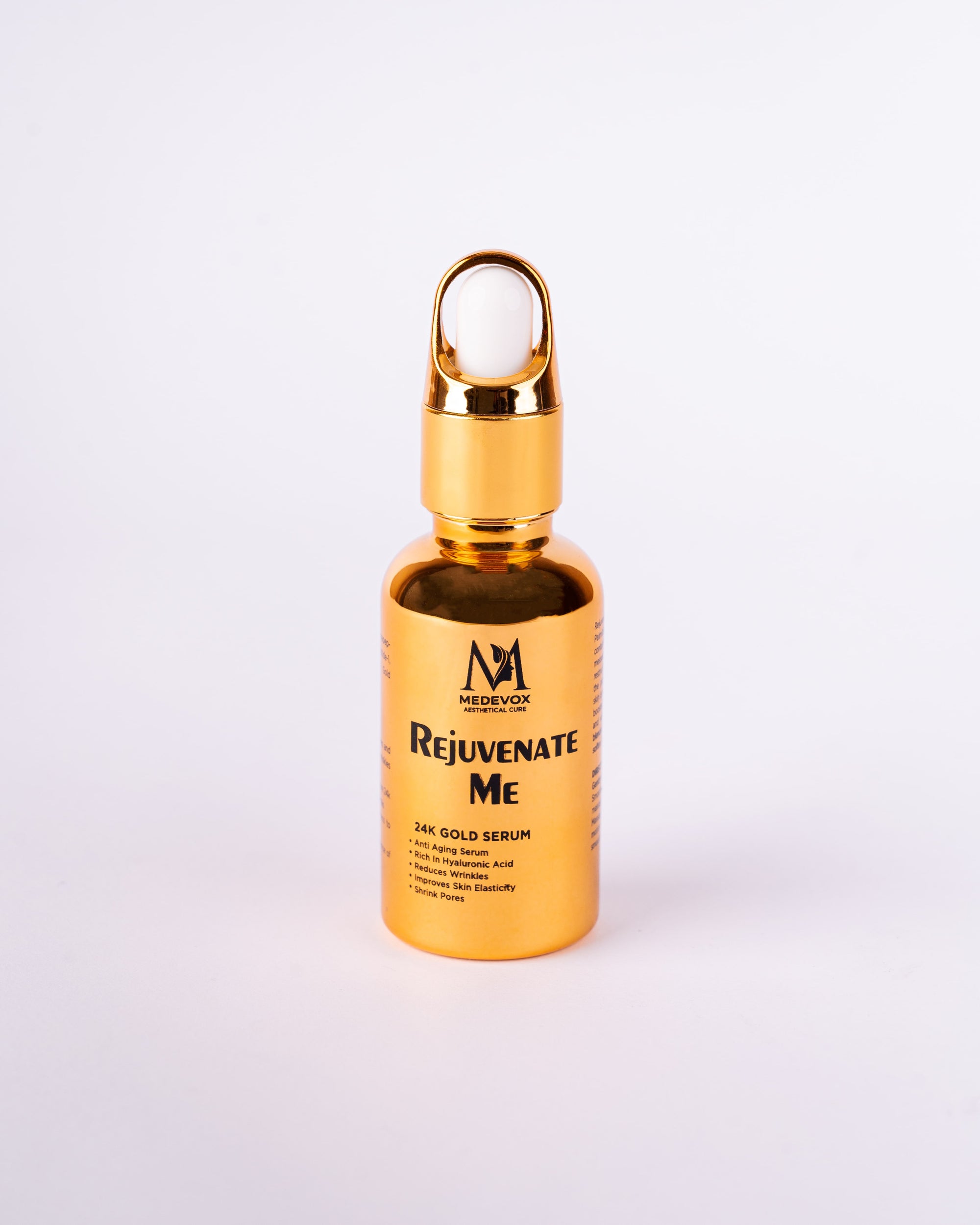 Rejuvenate ME 24K Gold Serum with Hyaluronic Acid Medevox Aesthethics